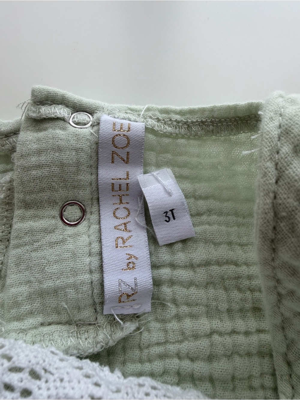 Rachel Zoe Mint Green Two-Piece Textured Tank & Shorts Set - Picture 2 of 7
